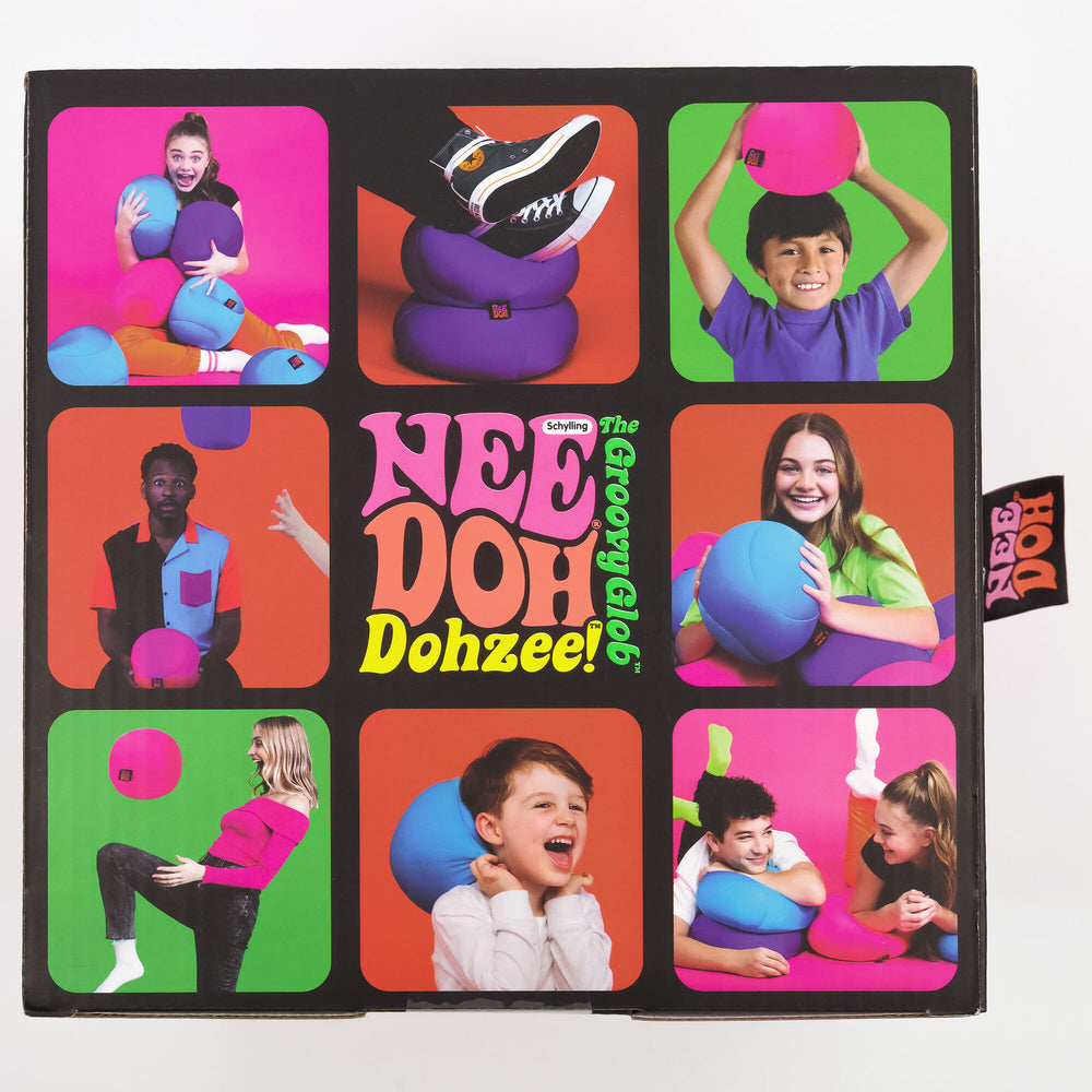 Nee Doh™ Dohzee! The Groovy Glob - Neon Squishy Sensory balls Pillow Cushion