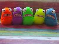 
              Textured Sqiudgy Squeezy Dough Monsters
            