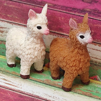 Stretchy And Squeezy Crunchy Bead Filled Beanie Llama / Alpaca Sensory Toy - Fidget Stress Ball