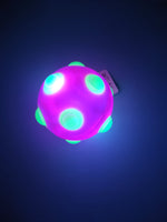 
              Large Mega Bouncy Light Up Disco Flashing Sensory Tactile Ball 10cm
            