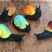 Squishy Squidgy Snailz Soft Sensory Fidget Snails With Tactile Shell