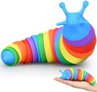 
              Rainbow Fidget Slug Sensory Toy
            