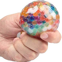 Squeezy Rainbow Jellyball Orb Squishy Stress Ball Toy