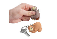 
              Squeezy Poo Cute Sloth Animal Squishy Key Ring Tactile Sensory Fidget Toy
            