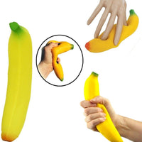 Stretchy Squishy Crazy Tactile Sensory Banana Stress Ball Fidget Toy