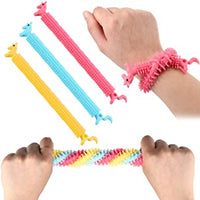 Super Stretchy Unicorn Fidget Sensory Tactile Noodle Toy Bracelet