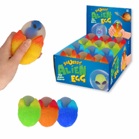 
              Squishy Two Tone Squeeze To Reveal Alien Eggs Sensory Tactile Toy
            