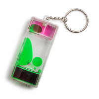 
              Cute Mini Liquid Motion Keychain Sensory Stress Calming Keyring
            