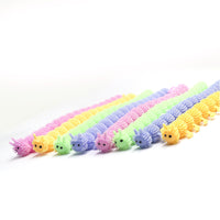 Super Stretchy Caterpillar Fidget Sensory Tactile Noodle Toy
