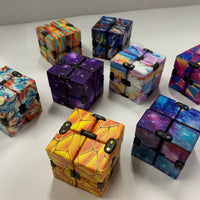 Patterned Infinity cube Sensory Fidget Toy
