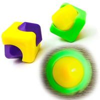 
              Square Magic Cube Hand Gyro Spinner Fidget Toy
            
