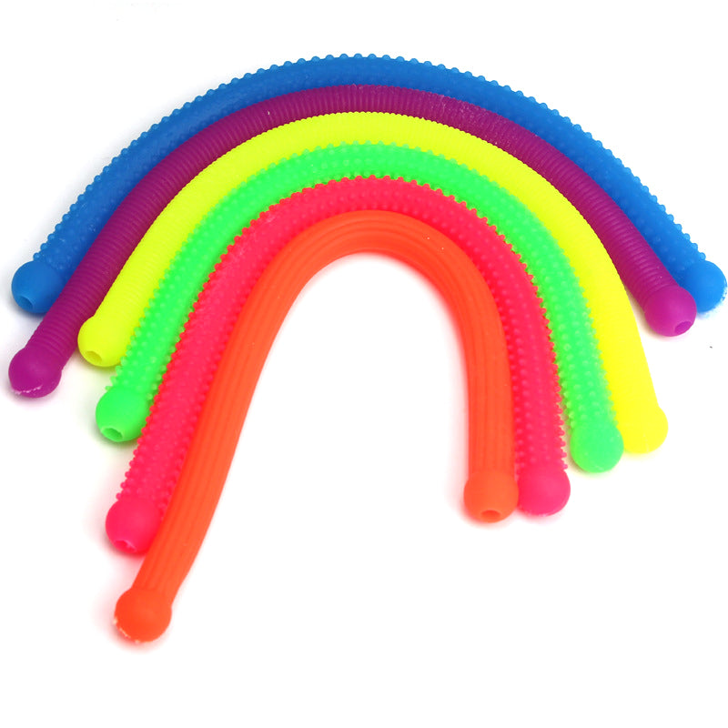 Textured Bright Stretchy String Monkey Noodles