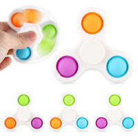 
              New Design Push Pop It Simple Dimple Fidget Spinner Toy
            