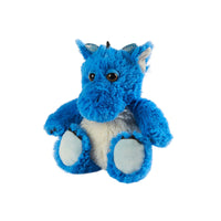 
              Warmies Medium 9" Microwavable Soft Comforting Toy Wheat Filled With Lavender Scent - Blue Dragon
            