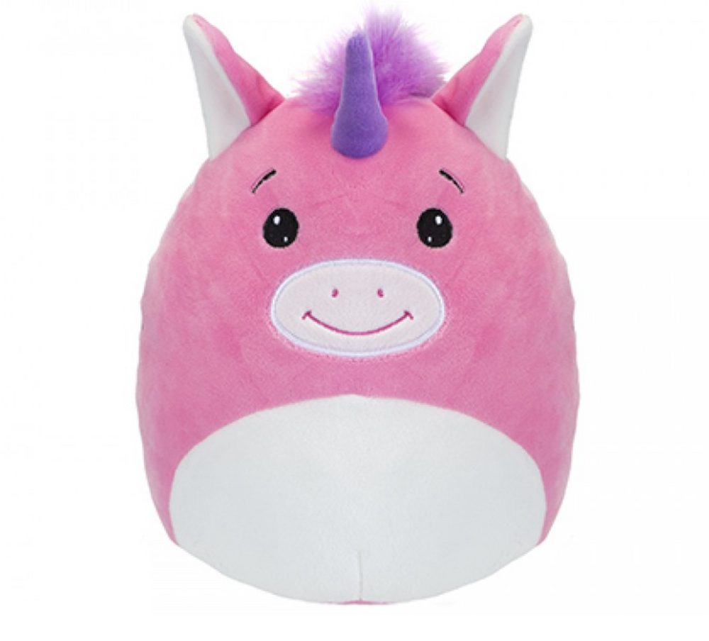 20cm Oh So Soft Oval Super Squishy Plush Sensory Toy Pillow Cushion Animals - Unicorn