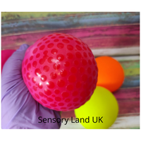 Large jumbo Bright Squishy Squeezy Orb Bead Ball