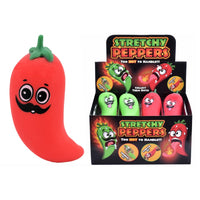 Stretchy Squishy Crazy Tactile Chilli Pepper Stress Ball Fidget Sensory Toy