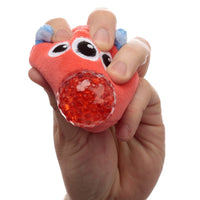 Plush Monster Jelly Squeezers Novelty Sensory Fidget Toy