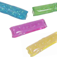 Jumbo Glitter Tinsel Slippery Water Snakes Wrigglers Sensory Fidget Tactile Fun Toy