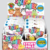 Squish Meez Sticky Pals Foam Bead Animal Sensory Tactile Fidget Toy