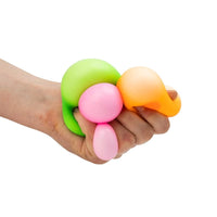 Neon Diddy Squish Balls Fidget Toy – 3 Pack Nee Doh Sensory Fidget Stress balls Knead Squeeze