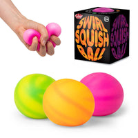 Swirl Squish Ball Sensory Fidget Stress Balls Knead Squeeze
