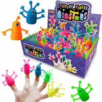 Mini Stretchy Squeezy Finger Monsters Fidget Sensory Toy