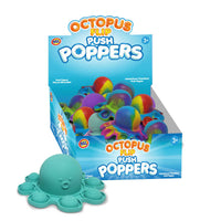 
              Large Silicone Flip Octopus Reversible Popper Sensory Fidget Toy
            