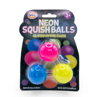 Glow In The Dark Neon Squish Balls Sticky Sensory Toy