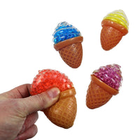 
              Squishy Bead Orb Ice Cream Cone Sensory Tactile Fidgit Toy
            