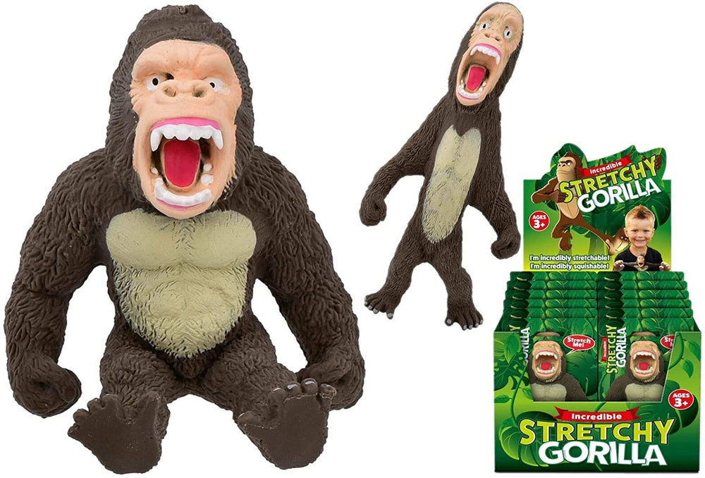 Incredible Stretchy Gorilla Toy Animal Stretch Squeeze Children Stress Toy