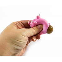 
              Squeezy Poo Farm Jungle Animal Squishy Key Ring Tactile Sensory Fidget Toy
            