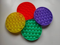 
              Push Button Bubble Pop It Silent Anxiety Calming Fidget Sensory Toy - Various Shapes & Colours
            