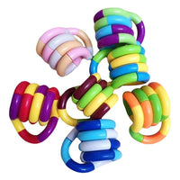 
              Tangle Twister Fidget Sensory Rope Tangles Toy Stress Relief
            