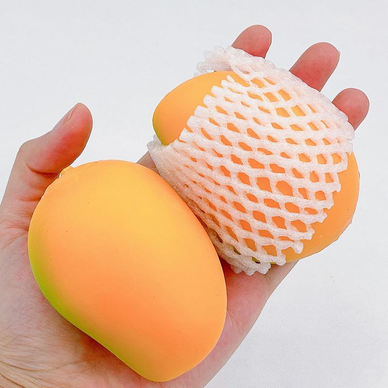 Mango Doh Squishy Squeeze Stress Ball Sensory Tactile Fidget Toy