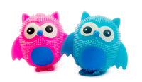 
              Cute Flashing Light Up Squidgy Textured Owls
            