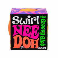 
              Schylling Nee Doh Swirl Neon Squishy Sensory Fidget Stress balls Knead Squeeze
            